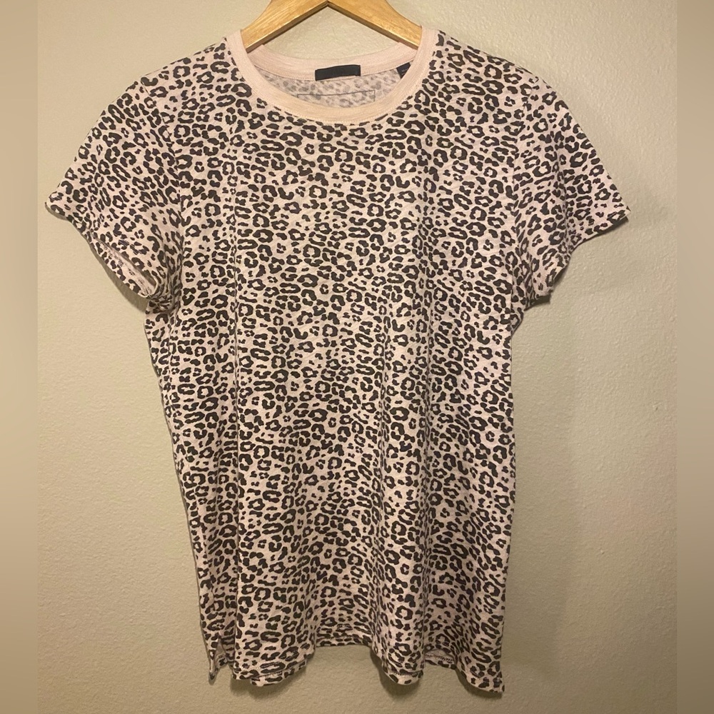 ATM Anthony Thomas Melillo Leopard Schoolboy Tee